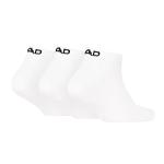 Head Tennis All Sports Sneaker Socks 3P White